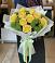 Букет сочно-зеленый в поселке имени Цюрупы Букет цветов из: Хризантемы и Розы в поселке имени Цюрупы