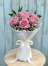 Букет цветов из:  Розы #REPLACE_PRED# поселке имени Цюрупы
