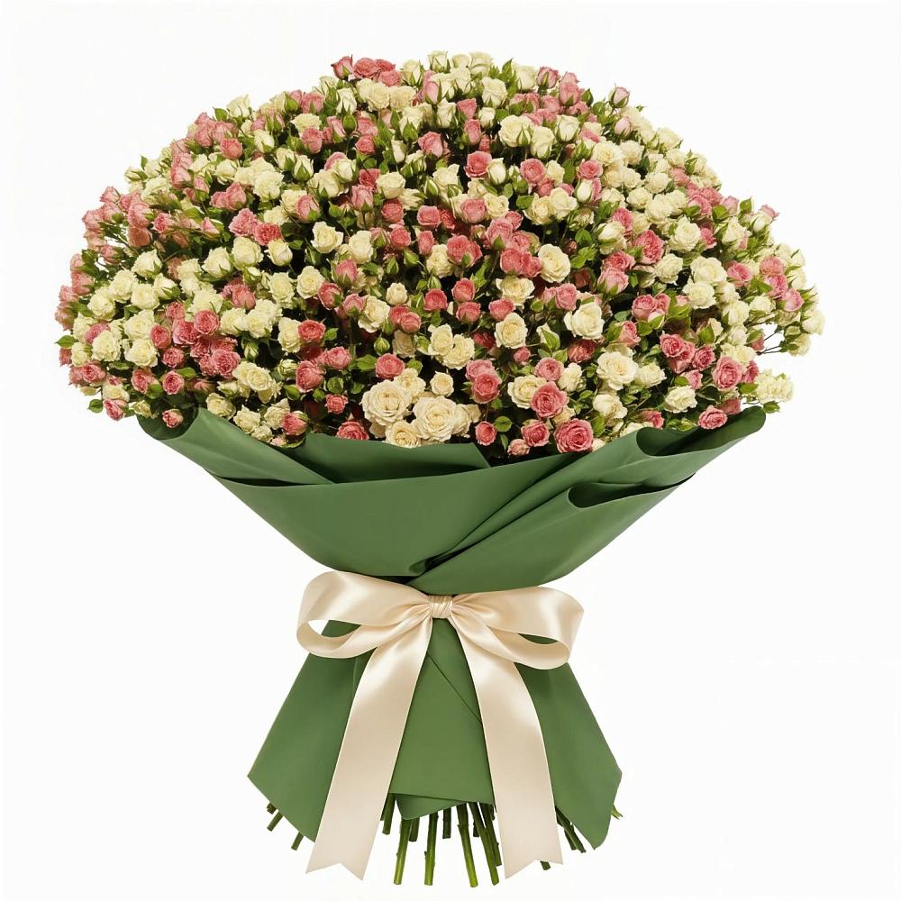 Кустовые розы премиум в поселке имени Цюрупы Букет Кустовые розы премиум в поселке имени Цюрупы