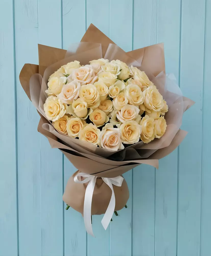 Букет Кремовое облако в поселке имени Цюрупы Букет Кремовое облако в поселке имени Цюрупы